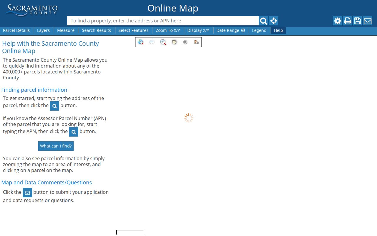 Folsom public records Sacramento County Online Map